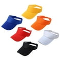 thumbnail image 2 of Sun Protection Hat, Women Men Adjustable Half-Head Sun Protection Visor Baseball Golf Sports Hat, 2 of 7