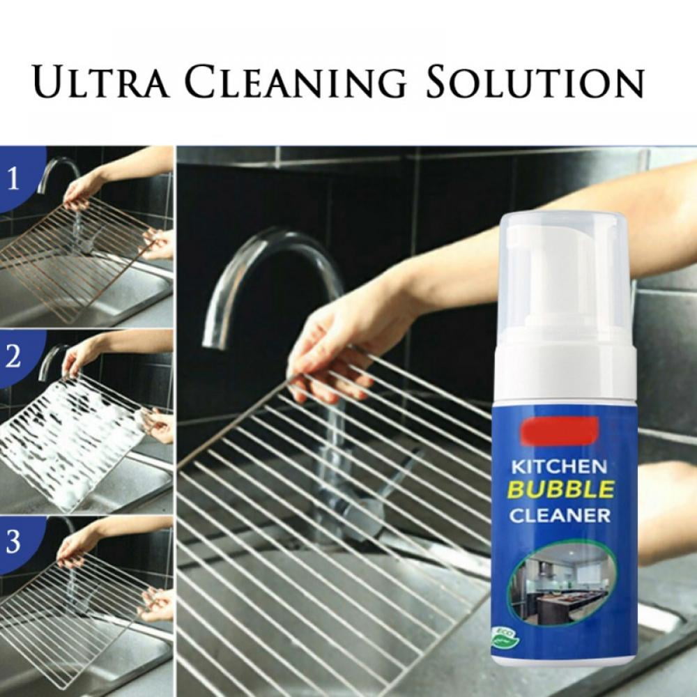 Prettyui 30ML Kitchen Cleaning Foam Multipurpose Remove Grease Dirt