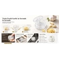 thumbnail image 5 of Manual Mini Garlic Clear Grinder, Portable Compact Handheld Ginger Chili Veggie Chopper Dishwasher Safe Kitchen Food Grinding Tool For Home Camping Cooking(4PC) 3.03*1.61 In, 5 of 9