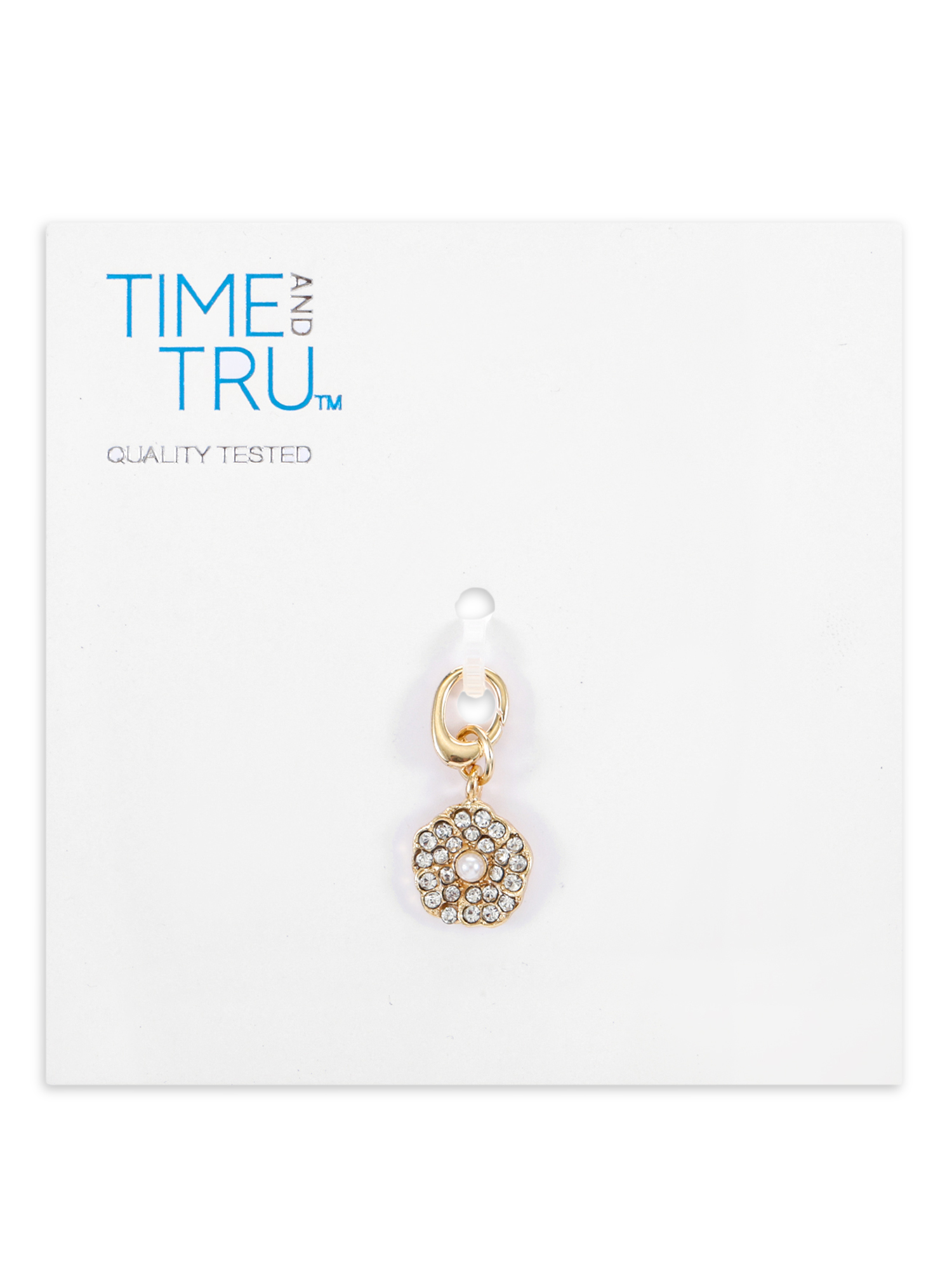 Time and Tru Women's Goldtone Motif Charm, 1 Piece