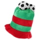 thumbnail image 3 of Sombrero de balón de fútbol, ​​sombrero de fiesta de fútbol, ​​sombrero de partido de balón de fútbol, ​​utilería divertida para fanáticos del fútbol, 3 of 4