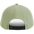 thumbnail image 4 of GFDYREE Men Quick Dry Baseball Cap Laser Cut Mesh Ball Cap Curved Brim Snapback Hat, 4 of 6