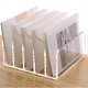 thumbnail image 4 of Modern Clear Stationery Organiser For Office Versatile Clear Book Holder Stand School Supply, 4 of 5