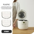 thumbnail image 4 of SEWACC Tasses à condensation Support de condensation Plastique Transparent pour Cuisson 6 Pcs, 4 of 8