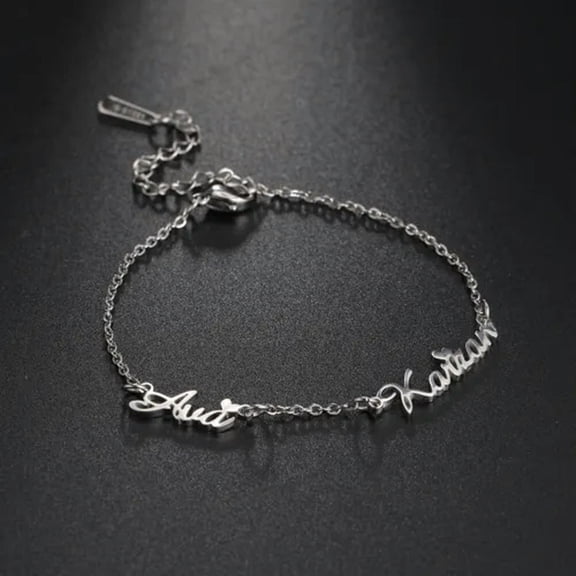 Custom Multiple Name Bracelet Gold Bracelet For Women Family Gift Jewelry