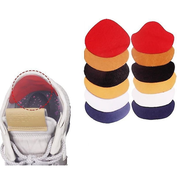 2 piezas Parches para reparar agujeros de zapatillas Kit de parches rápidos para prevenir el desgaste de los agujeros de los dedos y el talón del zapato