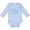 AE-Light Blue, variant on Inktastic Icy Blue Winter Snowflake Boys or Girls Long Sleeve Baby Bodysuit