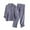 ZB Grey, variant on Pajamas for Women Set Casual Flannelette Nightgown Homewear Cartoon Long Sleeve Pants Set Blue Lounge Sets for Women L