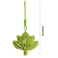 thumbnail image 3 of Handcrafted Faux Maple Leaf Key Fob PP Cotton Fabric Construction Gentle Texture Perfect For Outdoor Enthusiasts, 3 of 5
