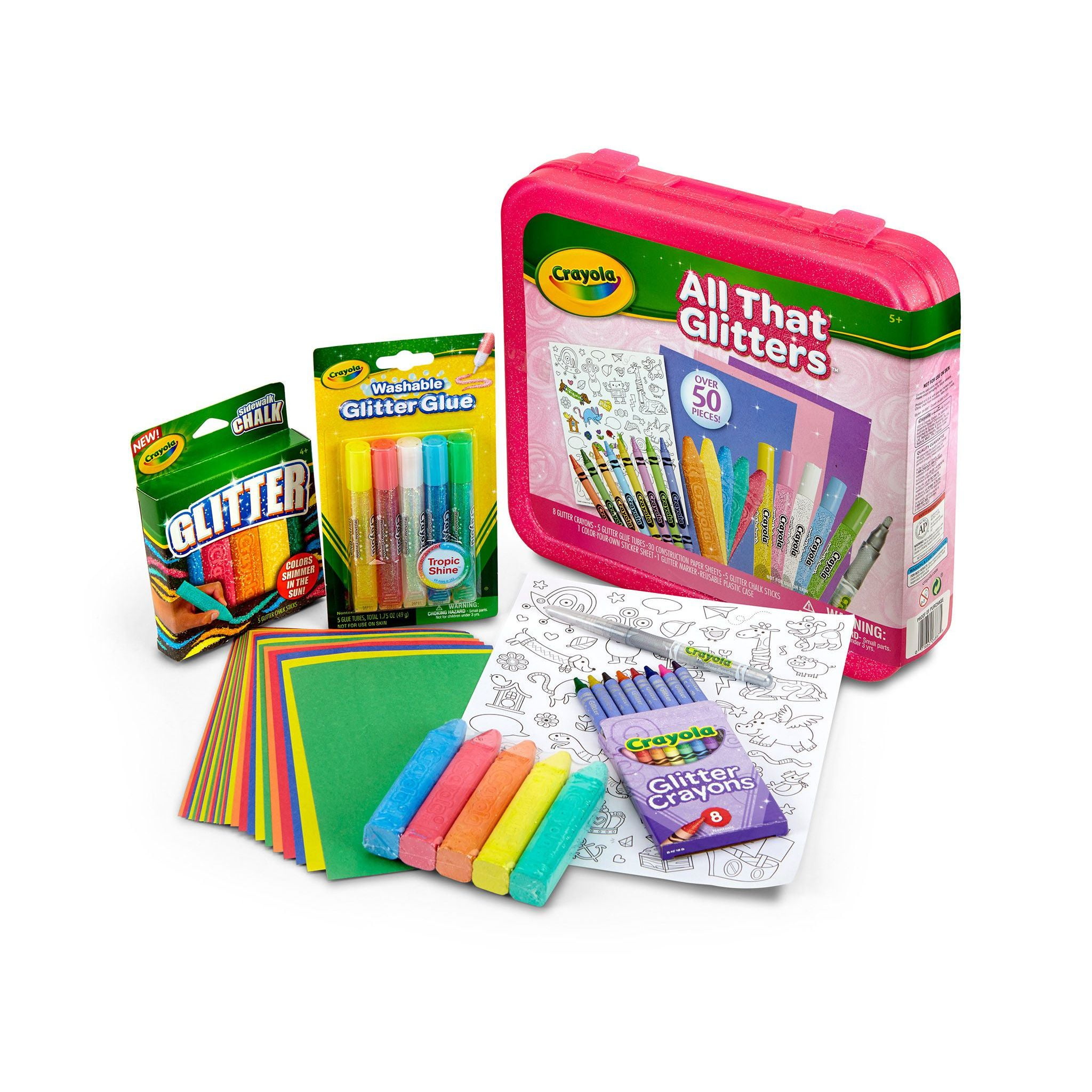 Multi-Colour Vivid Imaginations "Crayola" Supertips Craft Pack of 24 
