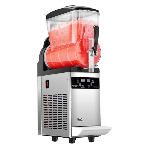 12L Commercial Slushy Machine for Margarita, Smoothie & Frozen Drinks