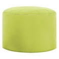 thumbnail image 1 of Gouchee Home Dotcom Brava Ottoman Pouf – Lime Water-Repellent Round Bean Bag Footstool with Polystyrene Beads, Made in Canada, Stylish & Lightweight for Living Room or Bedroom, 1 of 6