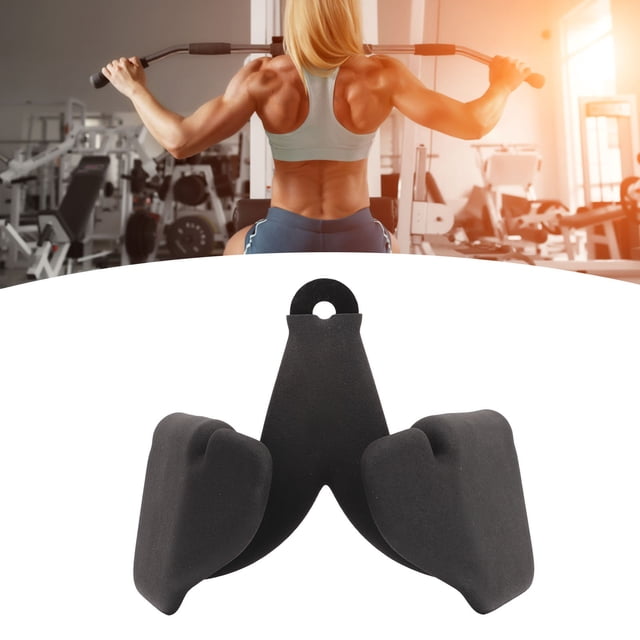 Pull Down Bars, Antirust Back Strength Training Handle Grips Stable Thickened for Gym