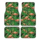 thumbnail image 1 of Fotbe Flamingo Juego de 4 Tapetes para Auto con Estampado – Alfombrillas de Goma Reforzada, Diseño Antideslizante, Protección para Todo el Año – Vehículos, Autos, Camionetas y SUVs, 1 of 7