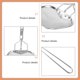thumbnail image 5 of Colador de aceite de acero inoxidable Colador de malla Cuchara Filtro cuadrado Colador de sopa Colador de cocina Herramienta de cocina, 5 of 6