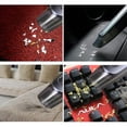 thumbnail image 5 of Ventas promocionales Aspiradora de mano inalámbrica, Aspiradora en seco y húmedo de 6000 Pa y 60 W, Aspiradora portátil para coche recargable por USB de 4000 mAh, P, 5 of 5