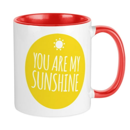 

CafePress - You Are My Sunshine Mugs - Ceramic Coffee Tea Novelty Mug Cup 11 oz