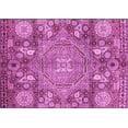thumbnail image 1 of Ahgly Company Indoor Rectangle Abstract Purple Modern Area Rugs, 5' x 8', 1 of 4