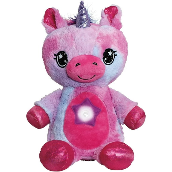 Star Belly Dream Lites, Stuffed Animal Night Light, Shimmering Rainbow Unicorn