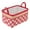 Red, variant on Unique Bargains Fabric Storage Bin with Handles Green 13.8*9.8*7.9in