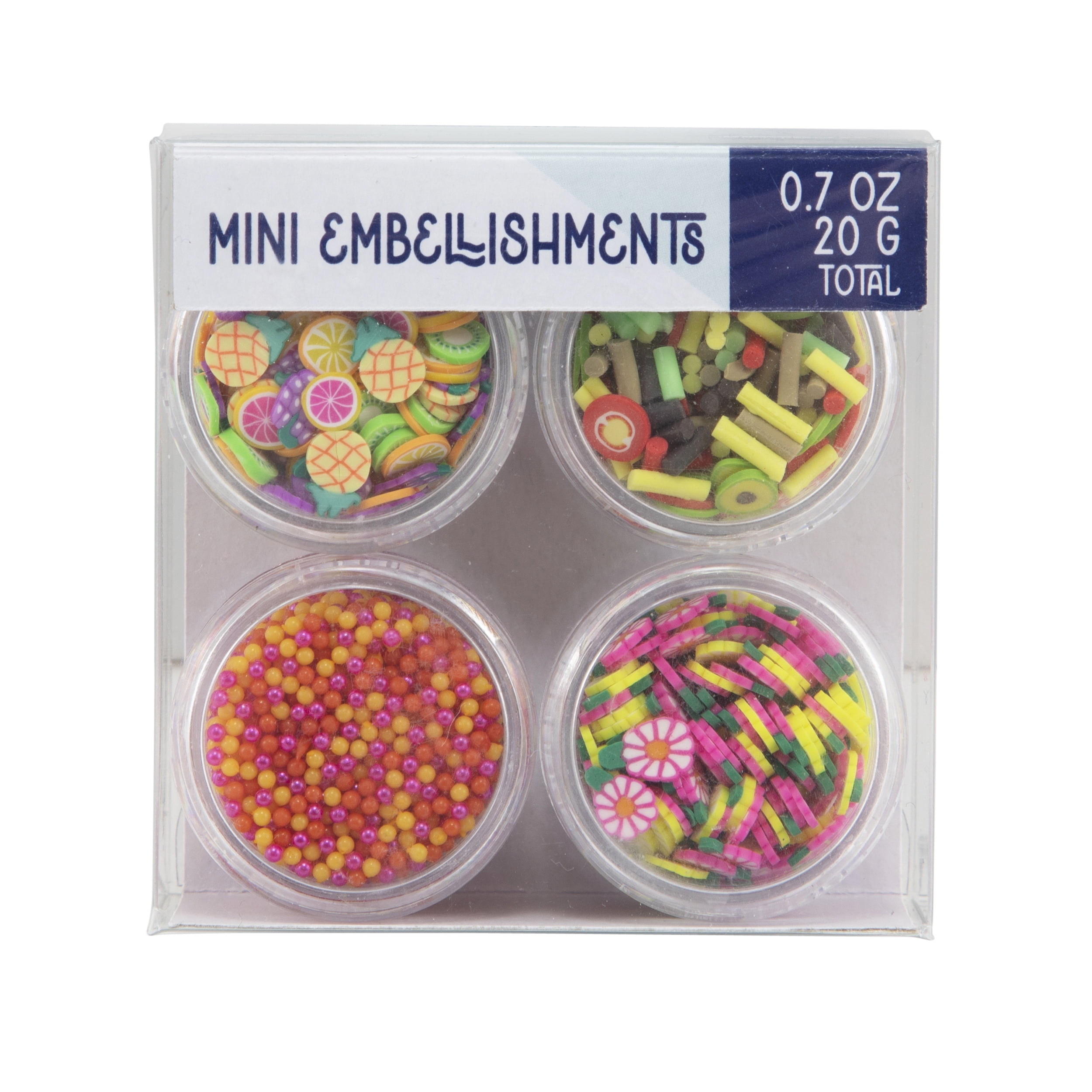 (2 pack) Sulyn 0.70oz Embellishment Mixes- Happy Gathering Theme, Plastic Container