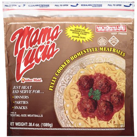 Mama Lucia Homestyle Meatballs, 38.4 oz - Walmart.com