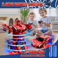 thumbnail image 5 of Aogsiyt Spider RC Car Transform Robot, 1:18 Remote Control Cars for Kids, Gifts Toys for Boys 3-12 , 360° Rotation, Auto Mode, 2 Rechargeable Battery, 5 of 8