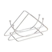 Yonrjhukm Stainless Steel Napkin Rack, Semicircular Paper Towel Holder for Kitchen, Dining Table, Restaurant, Space-Saving Vertical Design, Easy Dispensing, Modern Aesthetic