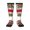 3 Black, variant on Women's Knee High Socks California Flag Thermal Soft Knee Long Socks