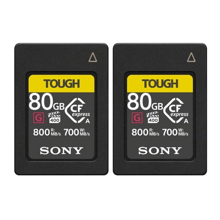 UPC: 0196271436492 | Sony CFexpress Type A 80GB Memory Card (2-Pack) Bundle