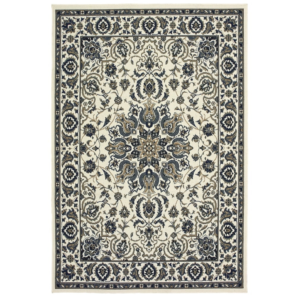 Style Haven Mission Medallion Indoor/ Outdoor Area Rug