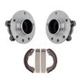 thumbnail image 1 of Transit Auto Rear Brake Drum Shoes and Wheel Hub Bearing Assembly Kit for Car 2017 Jeep Compass MP body code with FWD K7D-100668, 1 of 11