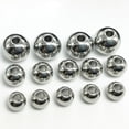 thumbnail image 3 of Miangastore 100 Pcs Perles Rondes en Acier Inoxydable Ton Argent Lisse Sans Couture 5mm pour Fabrication de Bijoux DIY, 3 of 8