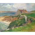 thumbnail image 3 of Henry Moret 24x20 Black Modern Framed Museum Art Print Titled - The Island of Raguenez, Brittany (1890-1895), 3 of 5