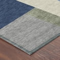 thumbnail image 3 of Addison Rugs Chantille Indoor/Outdoor Transitional Geometric Navy Machine Washable Rectangle Rug, 10' x 14', 3 of 8