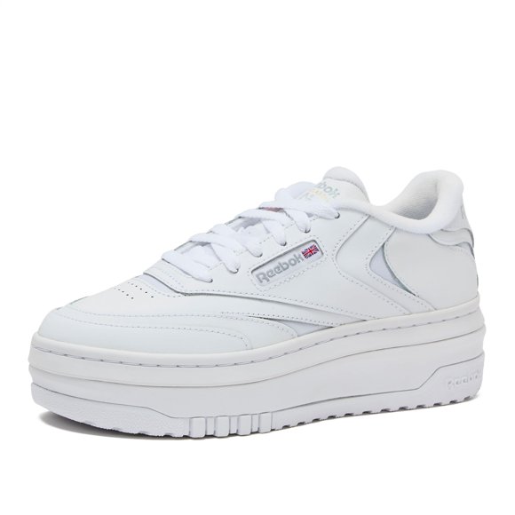 Zapatillas Reebok Club C Extra blancas con plataforma para mujer