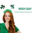 thumbnail image 5 of Uuowzo St.Patrick's Day Headbands, Green Shamrock Clover Hats Headband, Saint Patricks Day Irish Headwear Costume Accessories Top Hat Head Band Party Favors for Women Men, 5 of 5
