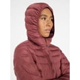 thumbnail image 5 of Ozark Trail Women's and Women's Plus Size Core Puffer Jacket with Hood, Sizes XS-3X, 5 of 8