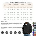 thumbnail image 3 of LWavelet Men's Quarter Zip Hoodie with Utility Pockets - Casual Everyday Fall Winter Pullover Dark Green 3XL, 3 of 6