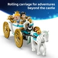 thumbnail image 6 of LEGO Disney Princess Cinderella's Castle & Horse Carriage Playset - Princess Castle Building Toy for Kids, Girls and Boys, Ages 6+ - with 2 Minidolls - Gift Idea for Birthdays - 43275, 6 of 7