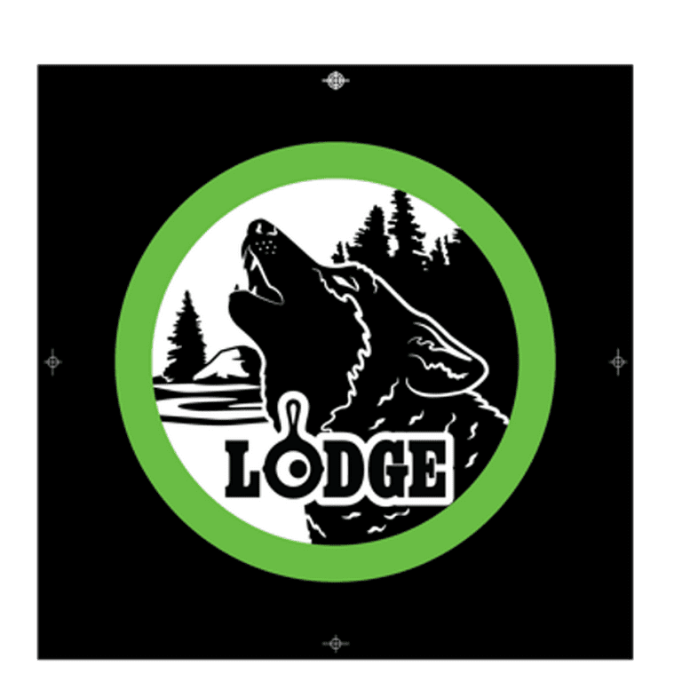 Lodge 6.5 Wildlife Series Cast Iron Wolf Skillet