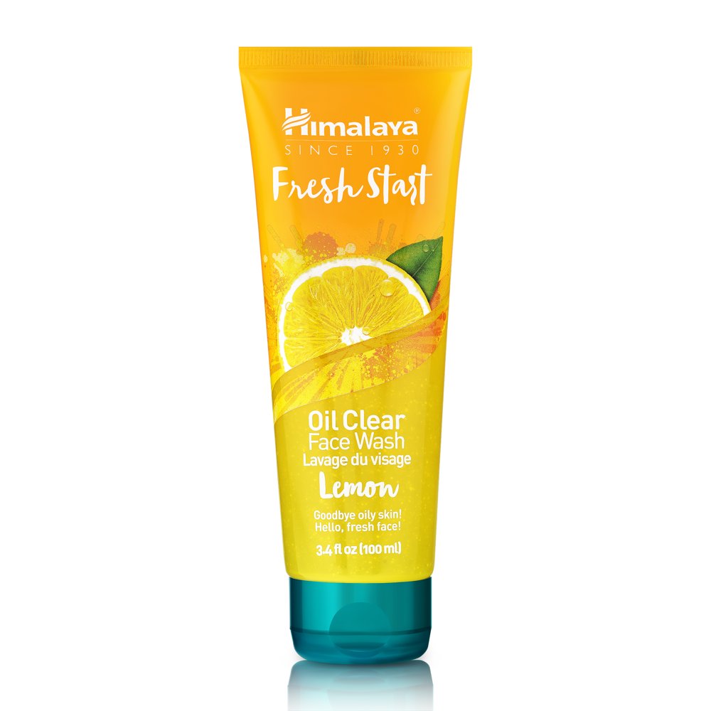Himalaya Fresh Start Oil Clear Lemon Face Wash, Daily Facial Cleanser