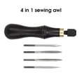 thumbnail image 4 of Lightweight Strong Stitching Awl, Easy To Operate Sewing Awl, Professional Craft Man Family For Beginner, 4 of 7