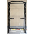 thumbnail image 2 of BalanceFrom 1000lb Capacity Power Rack with Lat Pull-down Exercise Power Cages, Metal Black, 2 of 6