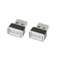 thumbnail image 1 of 2uds Interior Flexible USB LED Luz Atmósfera Ambiente Lámpara para Coche Azul Unique Bargains Atmósfera Ambiente Lámpara, 1 of 9