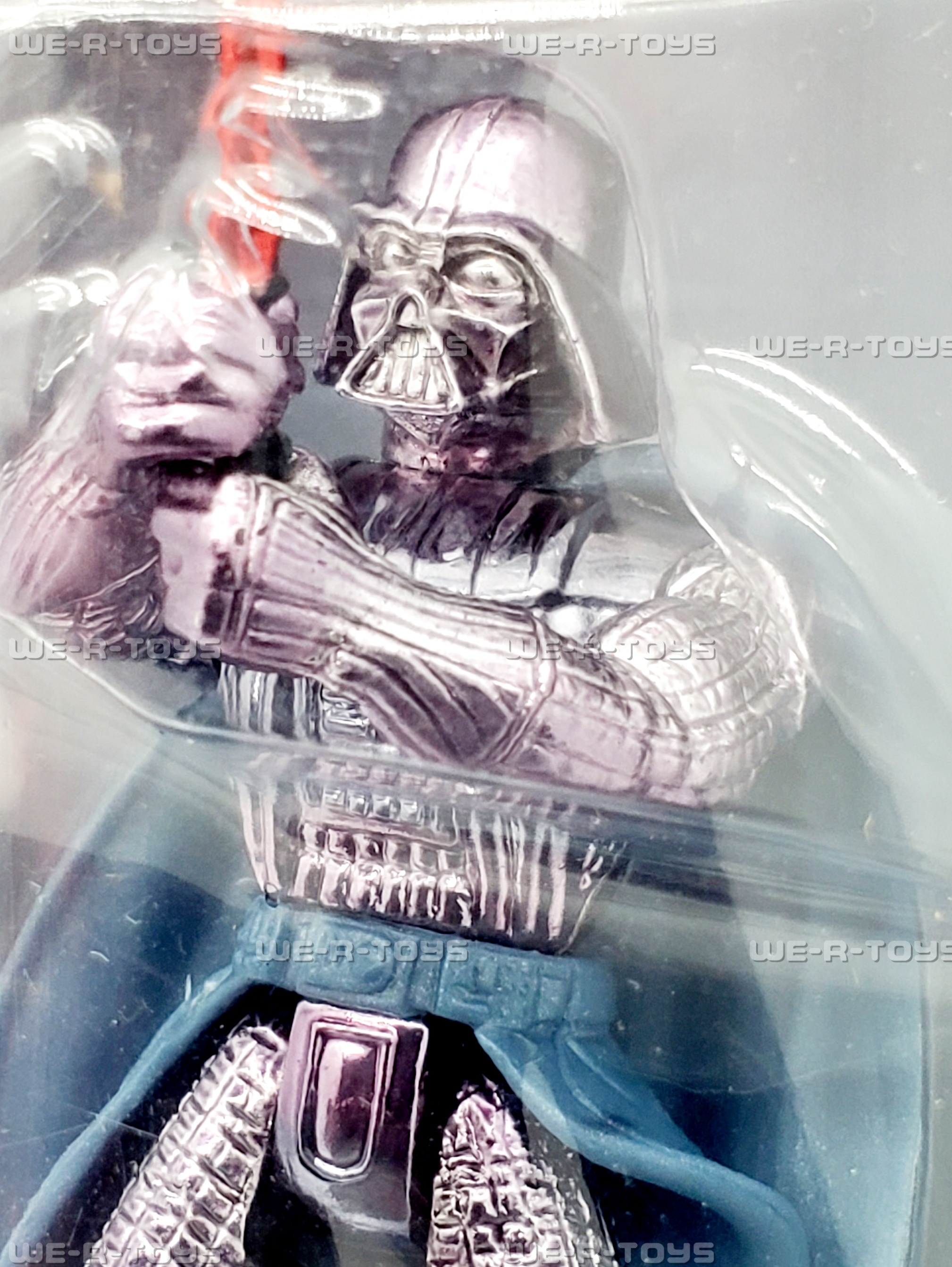 ２００２ Ｎ．Ｙ トイフェア限定 シルバー・ダースベイダー Darth Vader Silver Anniversary 1977 - 2002 Star Wars SAGA Series