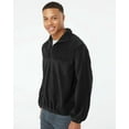 thumbnail image 2 of Burnside Polar Fleece Quarter-Zip Pullover, 2 of 5