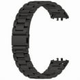 thumbnail image 2 of FIEWESEY Compatible for Samsung Galaxy Fit 3 Watch Bands Replacement Metal Bands for Samsung Galaxy Fit 3 band, Stainless Steel Business Galaxy Fit 3 SM-R390 Watch Strap for Men Women - Black, 2 of 7