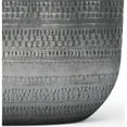 thumbnail image 4 of Johnsen 29.5" Wide Boho Metal Coffee Table in Antique Silver Iron & Assembled, 4 of 7