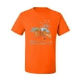 thumbnail image 2 of Wild Bobby, And Into The Forest I Go To Lose My Mind, Animal Lover, Men Graphic Tee, Orange, 4X-Large, 2 of 4